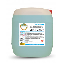 Mopsil Mop Sanitation Sensitive ( Cilalı ve Hassas Zeminler İçin Temizlik ve Bakım Maddesi, 20 L)